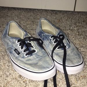 Unisex Low-Rise Denim Vans